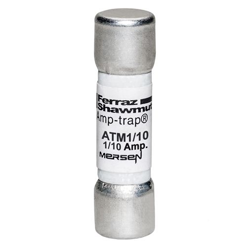 ATM1/10 - Fuse Amp-Trap® 600V 0.1A Fast-Acting Midget ATM Series